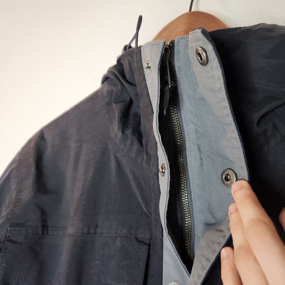 Sorel Mens Small Black Rain Jacket Omni-Tech Waterproof Hooded - Picture 7 of 12